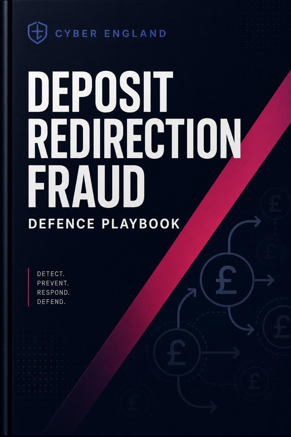 Deposit Redirection Fraud Defence Playbook PDF cover