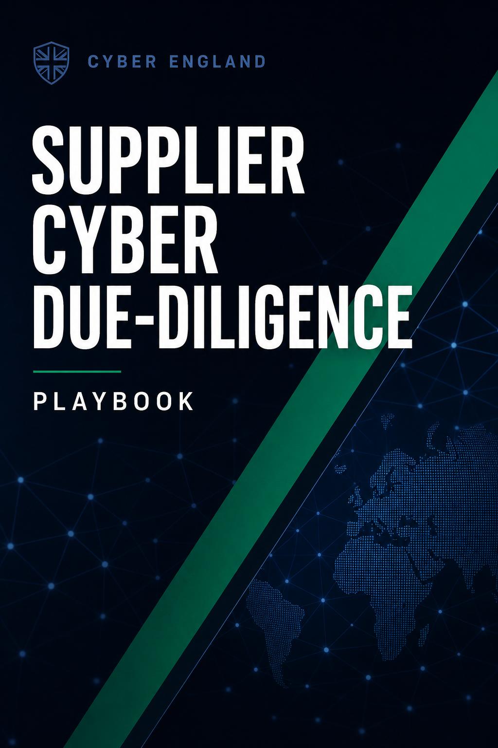 Supplier Cyber Due-Diligence Playbook PDF cover